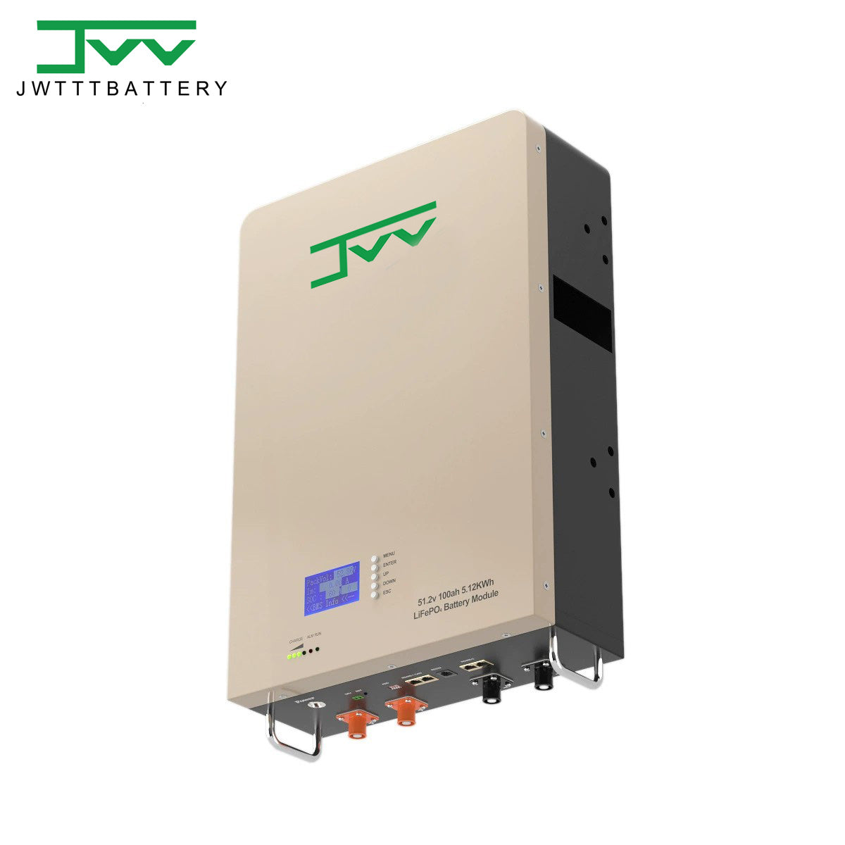 Wall-mounted energy storage battery 51.2V100AH