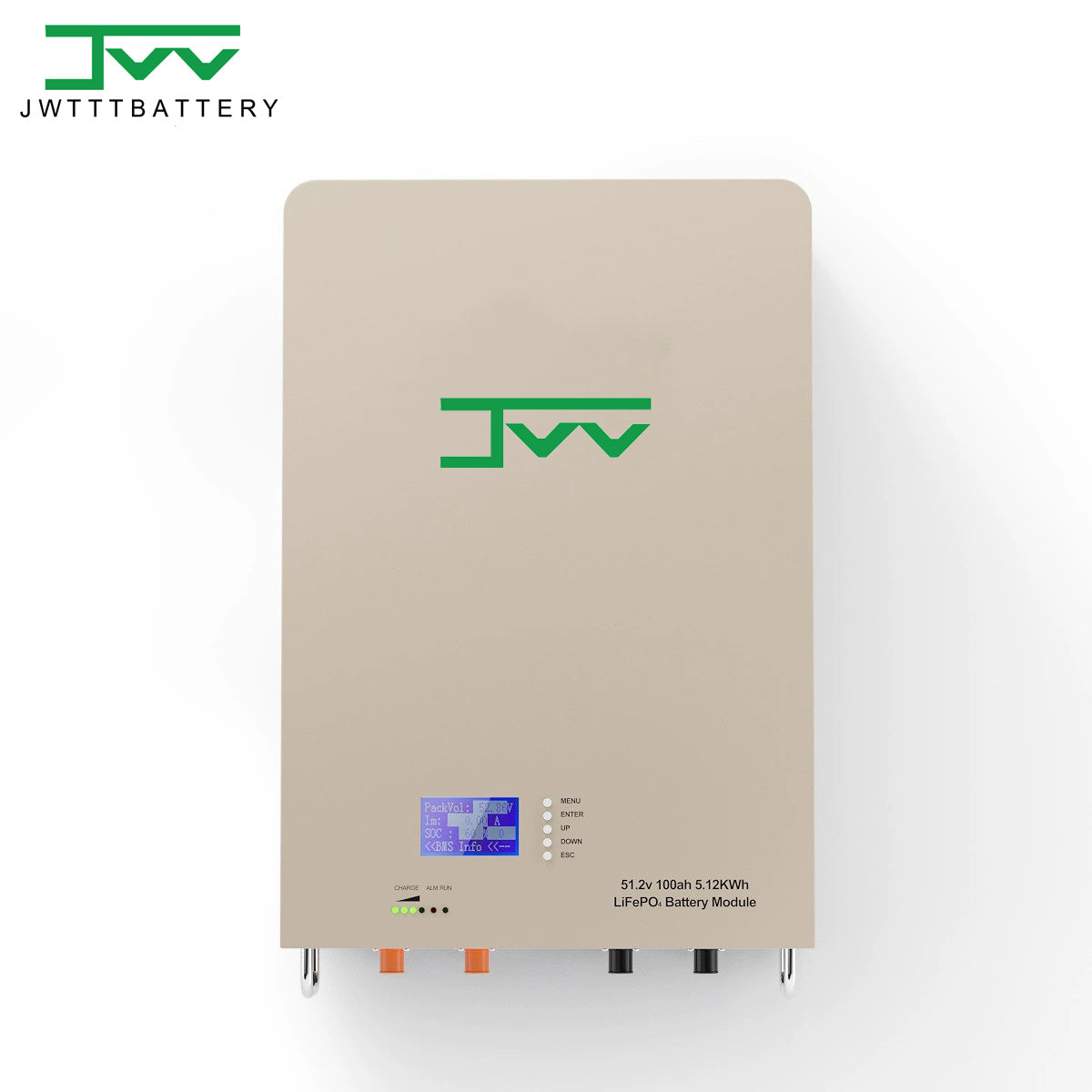 Wall-mounted energy storage battery 51.2V100AH