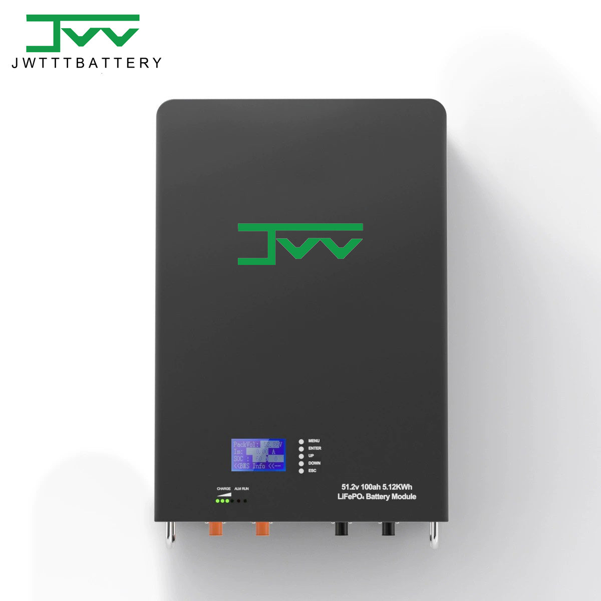 Wall-mounted energy storage battery 51.2V100AH