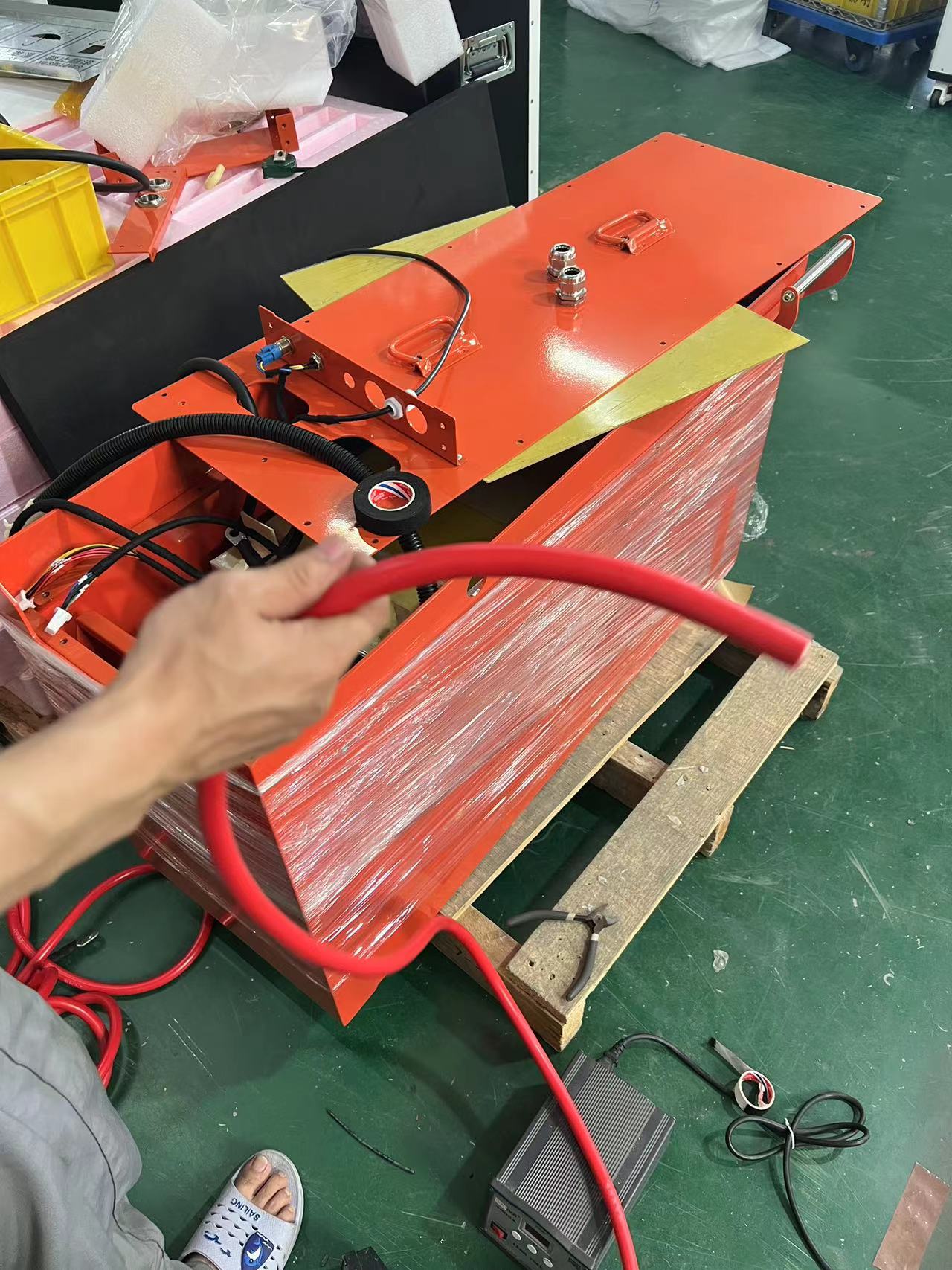 Electric forklift lithium battery 48V300AH,