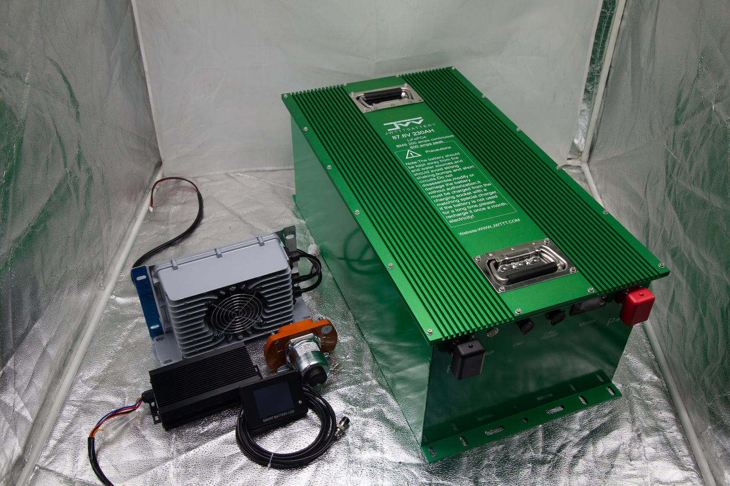 Golf cart battery 76.8v230AH