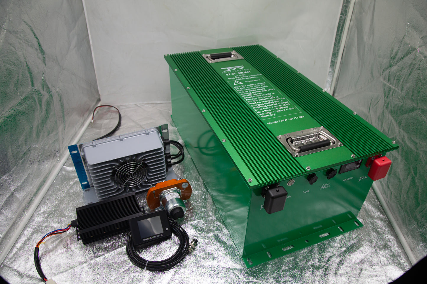 Golf cart battery 76.8v230AH