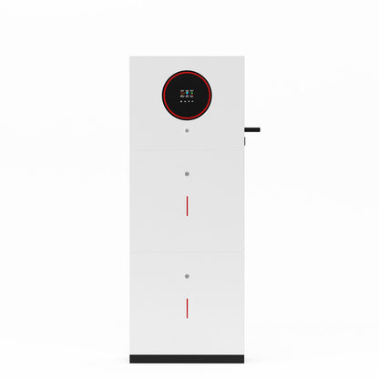 Stacked energy storage battery inverter integrated 51.2V100AH