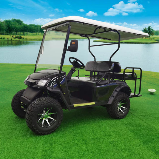 Type A 2-seater golf cart, stylish appearance, super long lithium battery