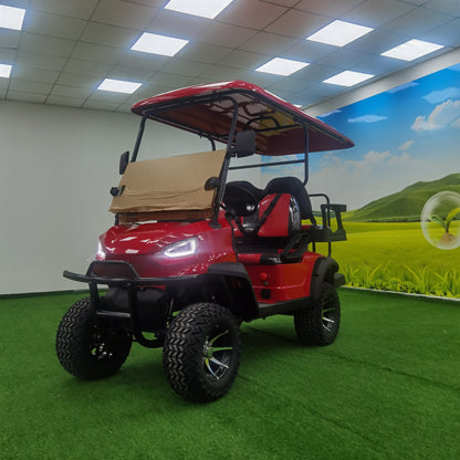 Type B 4-seater golf cart, stylish appearance, super long lithium batt.