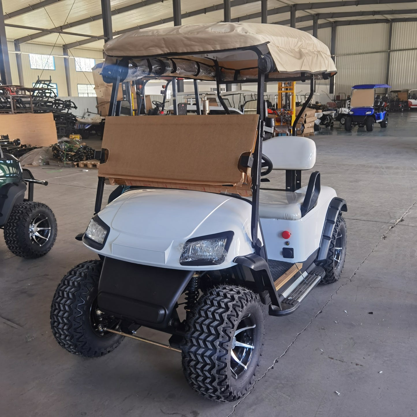 Type A 2-seater golf cart, stylish appearance, super long lithium battery