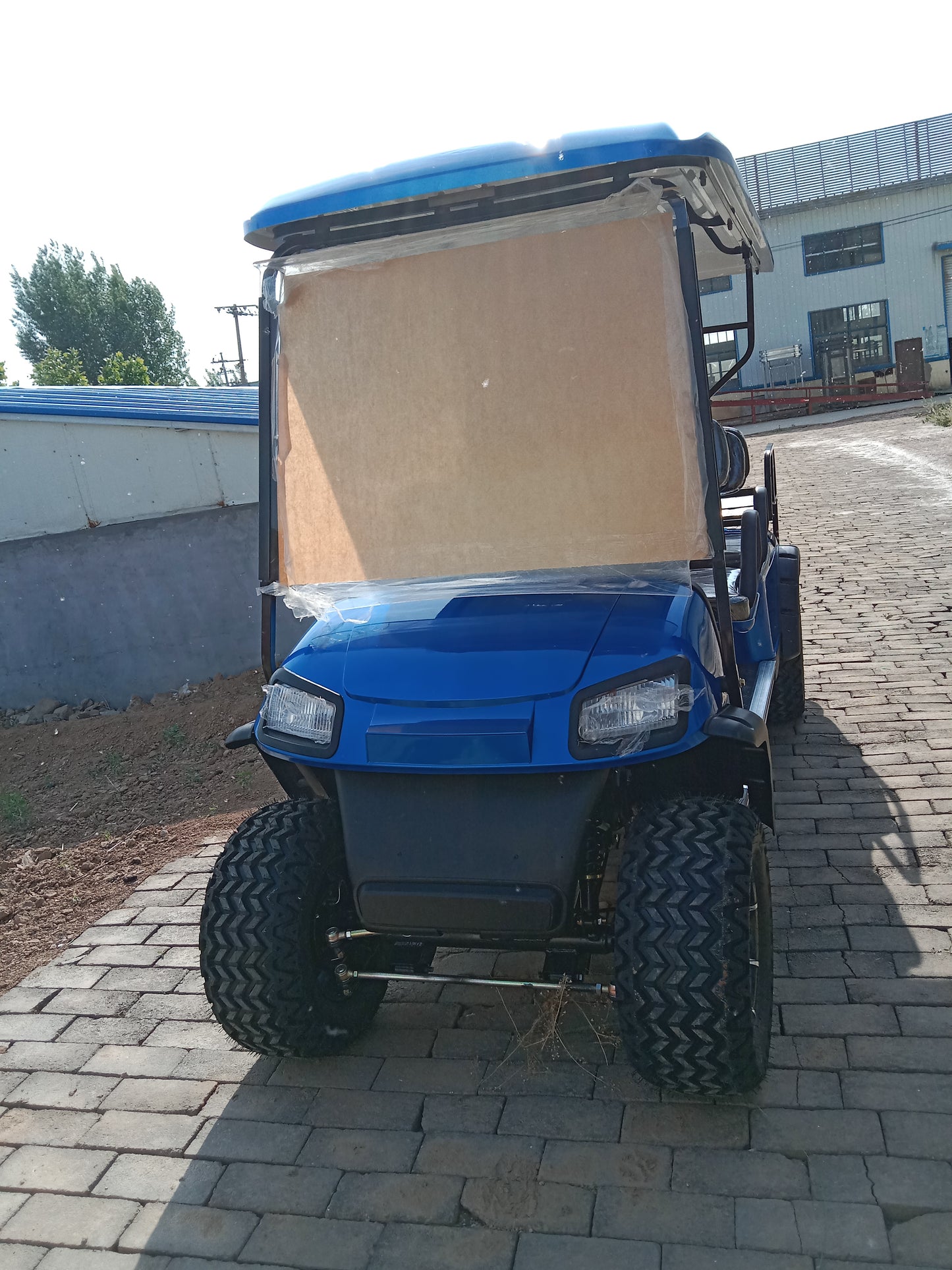 Type A 6-seater golf cart, stylish appearance, super long lithium batte.