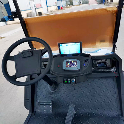 Type B 2-seater golf cart, stylish appearance, super long lithium batte.