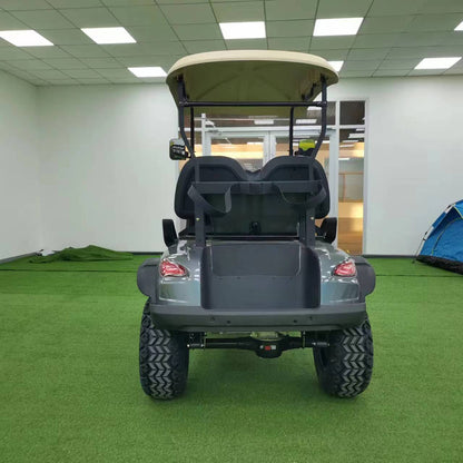 Type B 2-seater golf cart, stylish appearance, super long lithium batte.