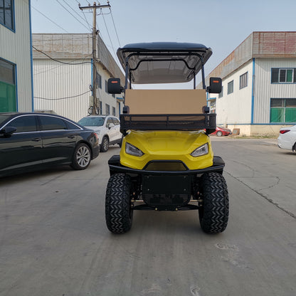 Type B 4-seater golf cart, stylish appearance, super long lithium batt.