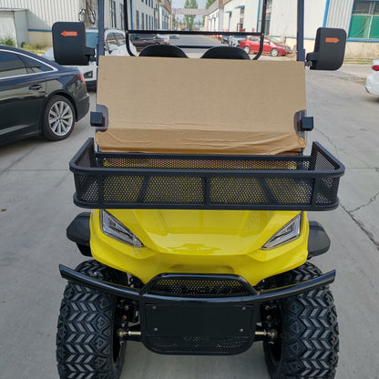 Type B 4-seater golf cart, stylish appearance, super long lithium batt.