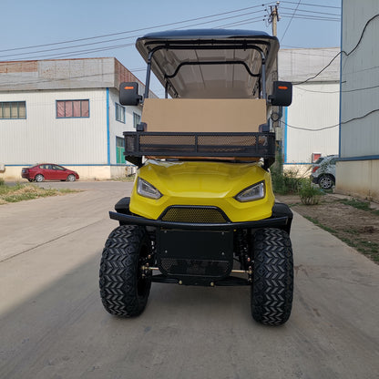 Type B 4-seater golf cart, stylish appearance, super long lithium batt.