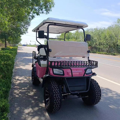 Type A 4-seater golf cart, stylish appearance, super long lithium batte