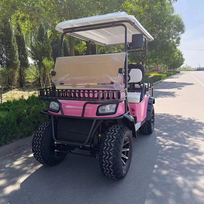 Type A 4-seater golf cart, stylish appearance, super long lithium batte