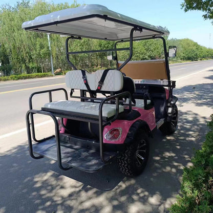 Type A 4-seater golf cart, stylish appearance, super long lithium batte