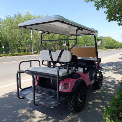 Type A 4-seater golf cart, stylish appearance, super long lithium batte