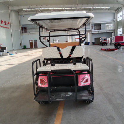Type A 4-seater golf cart, stylish appearance, super long lithium batte