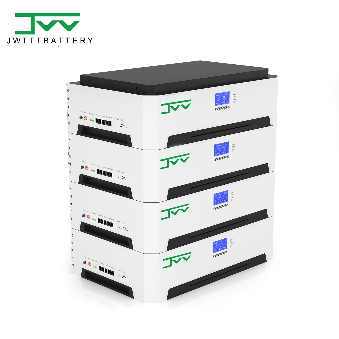 Stacked energy storage battery 51.2V100AH