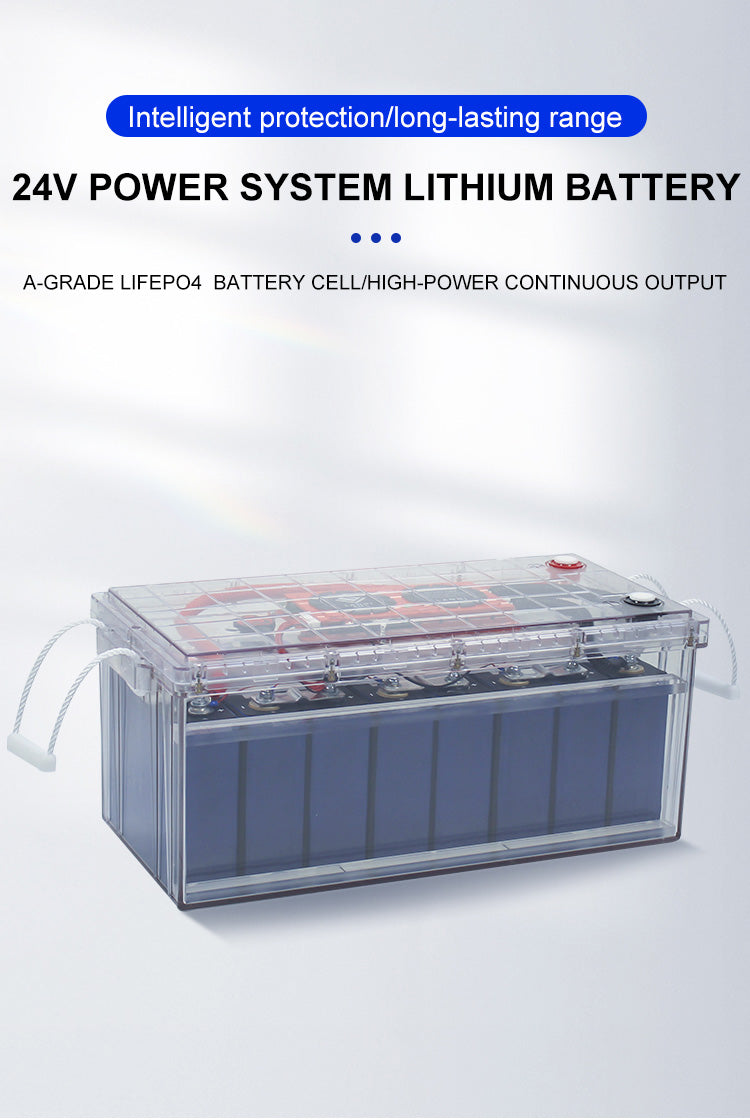 24V100AH RV energy storage battery