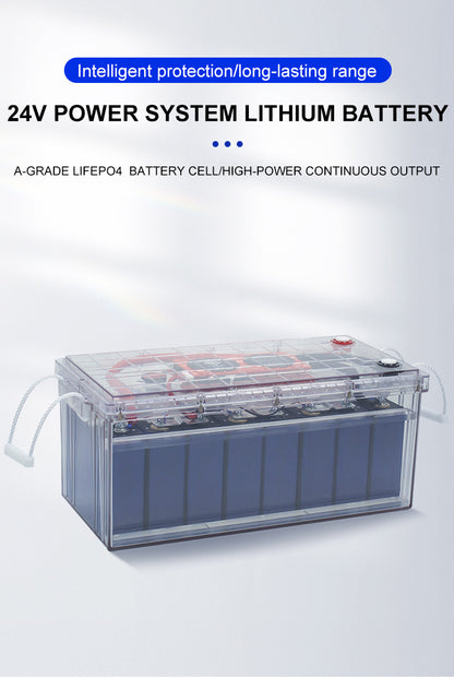 24V100AH RV energy storage battery
