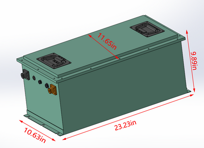 Lifepo4 battery parameters 72V105AH