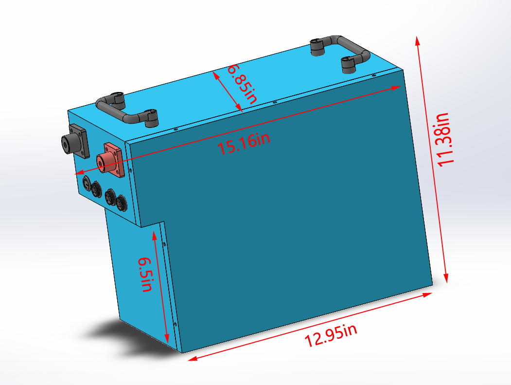Lifepo4 battery parameters 72V106AH split