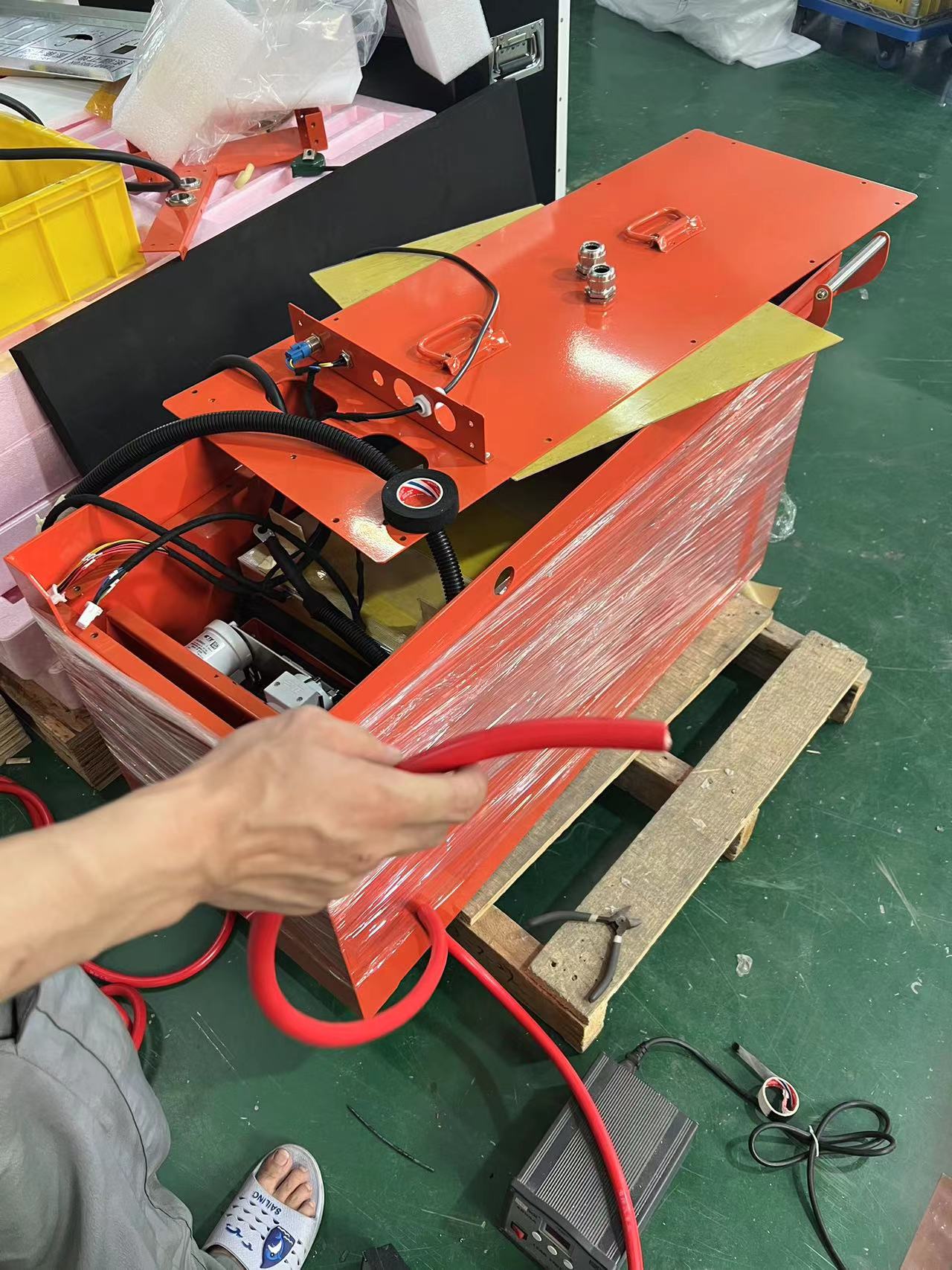 Electric forklift lithium battery 48V300AH,