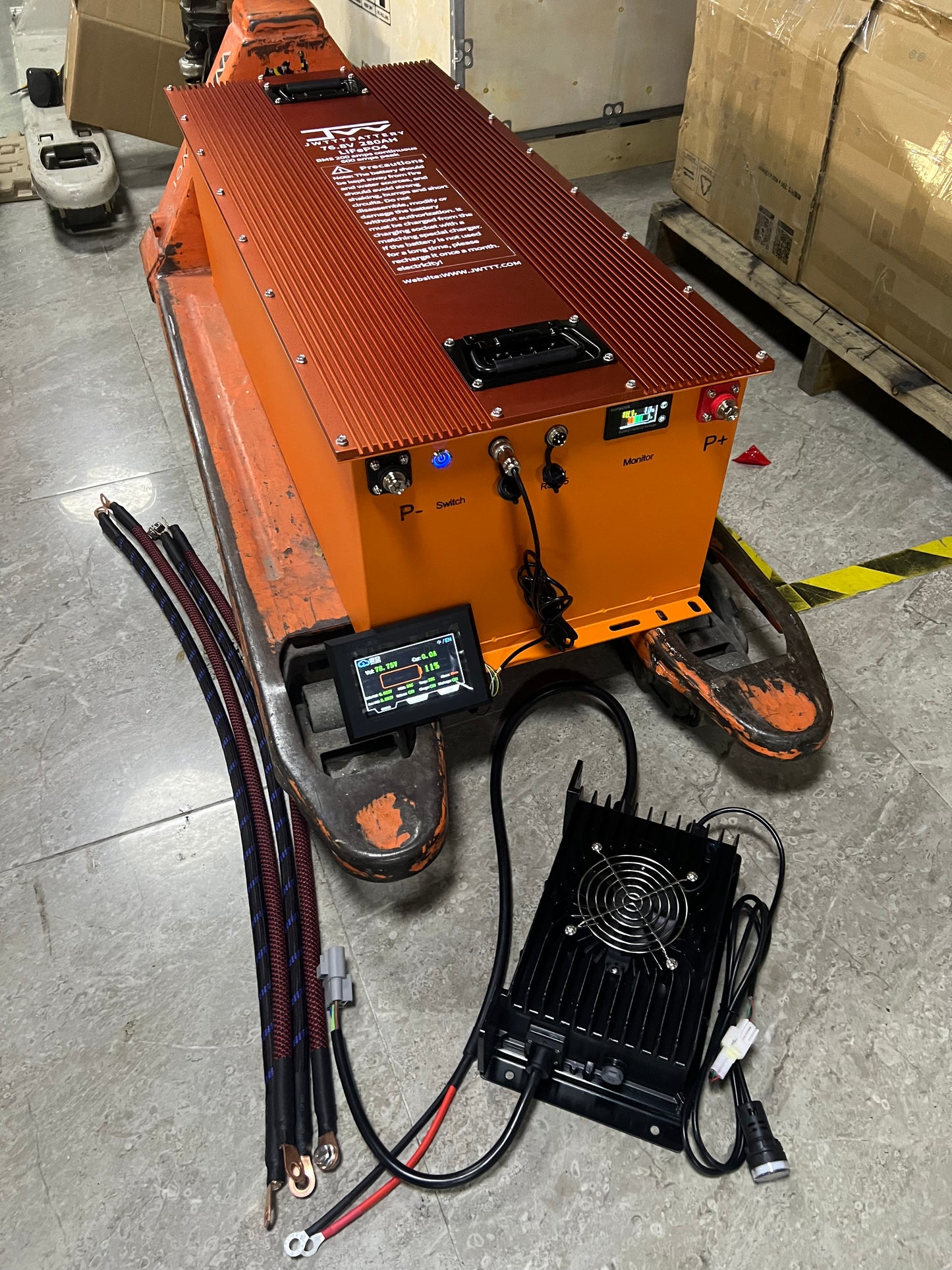 golf cart battery 72v280AH