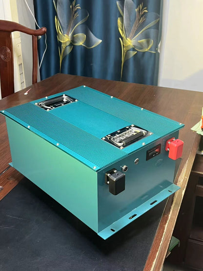 Aluminum shell tourist car battery 51.2V100AH
